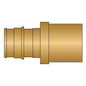 HeatLink® EX27222NL 27200NL Adapter, 3/4 in Nominal, PEX F1960 x Female C End Style, Brass, Import