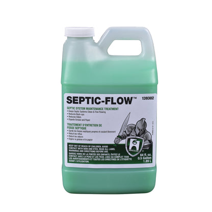 Septic-Flow Maintenance Treatment Cleaner - 64 oz - Green