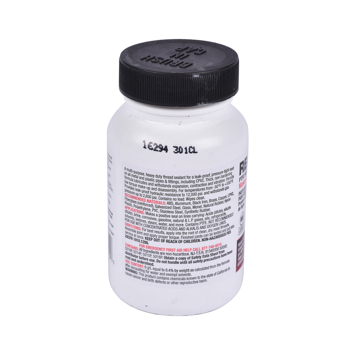 Real Tuff Heavy Duty Multi-Purpose Thread Sealant - White