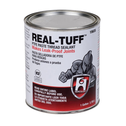 Real Tuff Heavy Duty Thread Sealant - White - 1 gal