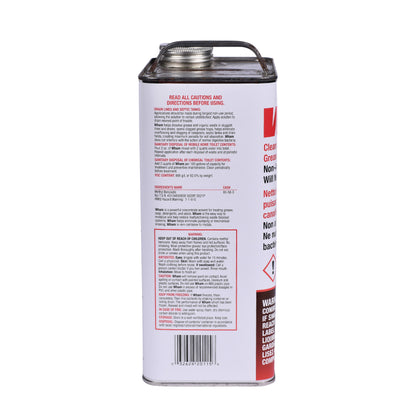 Wham Drain and Waste System Cleaner - 1 gal - Amber