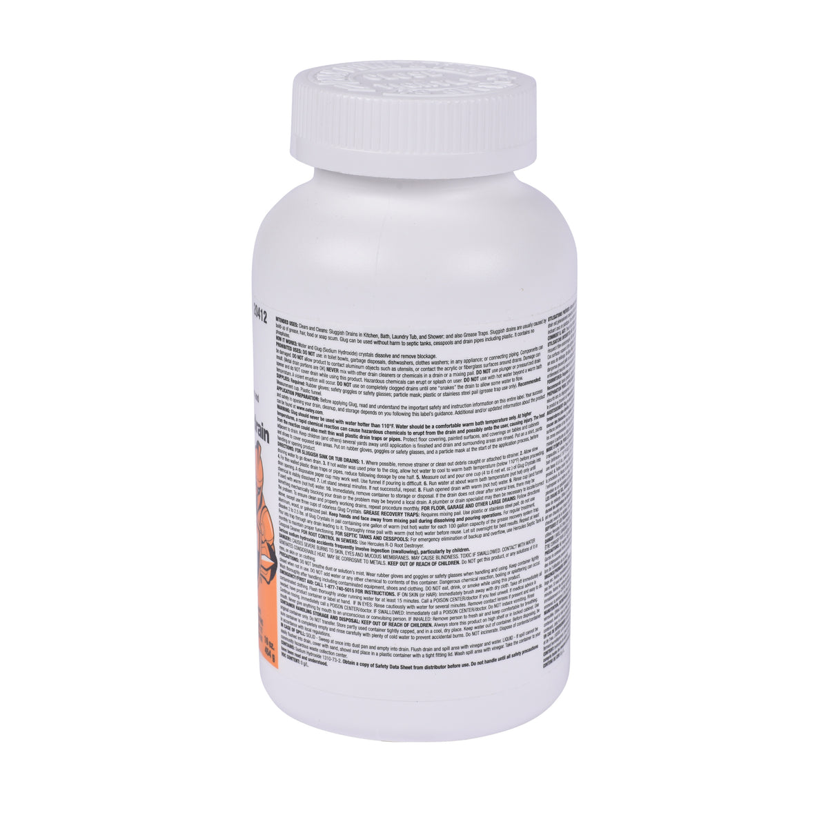 Glug Drain Opener - 16 oz - Solid Flakes Form