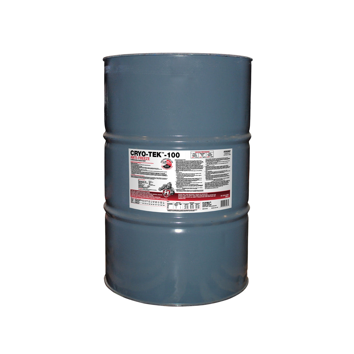 Cryo-Tek Anti-Freeze Compound - 55 gal Can - Liquid Form