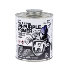 Hercules® 60445 Low VOC Primer, For Use With PVC Pipe and Fittings, Purple, 16 oz Container