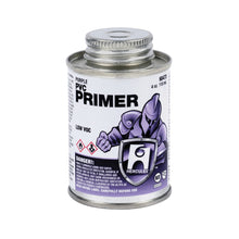 Hercules® 60473 Low VOC Primer, For Use With All Classes and Schedules of PVC Pipe and Fittings, Purple, 4 oz Container