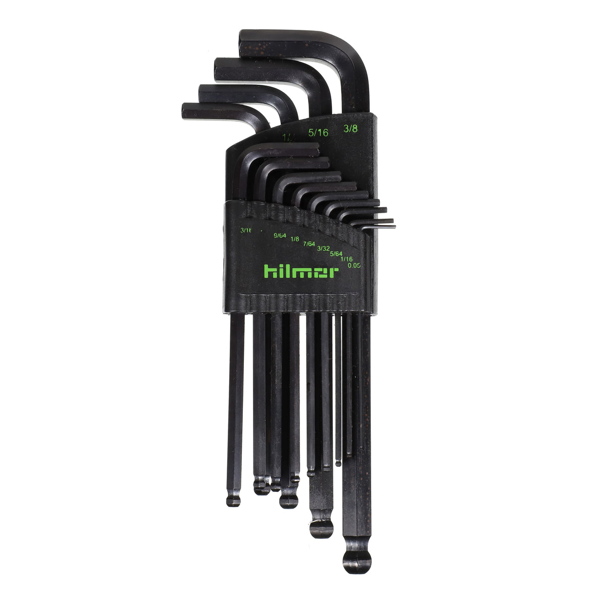 Ball End Hex Key Set - 13 Pieces - 0.05 to 3/8" Hex