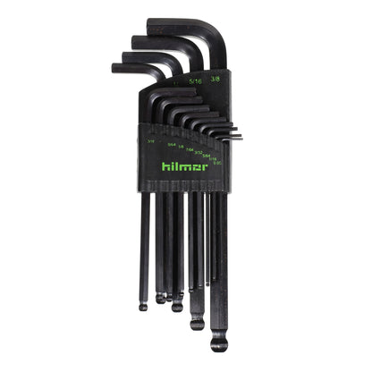 Ball End Hex Key Set - 13 Pieces - 0.05 to 3/8" Hex