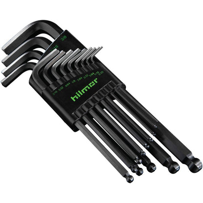 Ball End Hex Key Set - 13 Pieces - 0.05 to 3/8" Hex