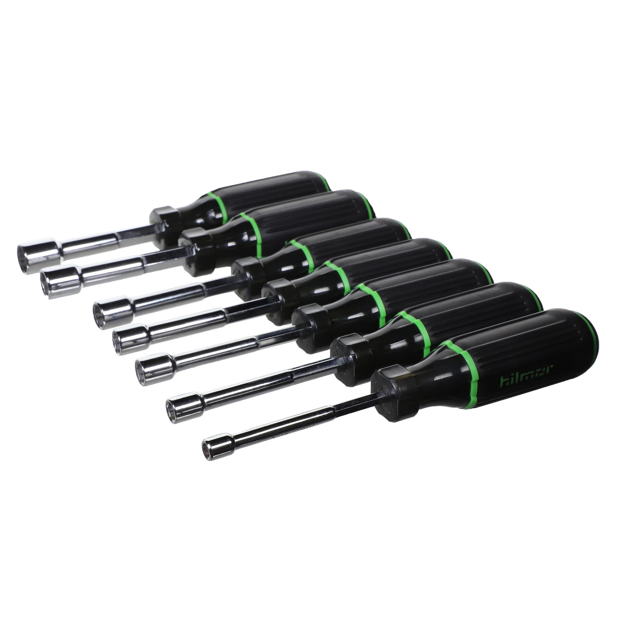 Magnetic Nut Driver Set - Polished Chrome - 3/16 to 1/2"