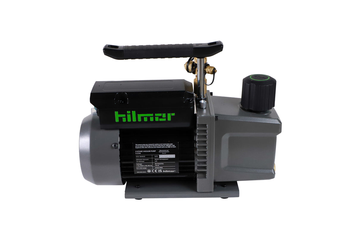 Dual Vacuum Pump - 1/2 HP - 5 CFM