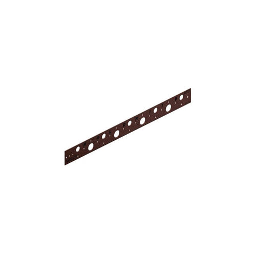 Holdrite® 150-20 Flat Bracket, 5/8 in, 7/8 in Hole, 25 lb, Cold Rolled Steel, Copper-Bonded™, Domestic