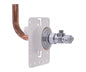 Holdrite® HR-F-M-0 HR-F Quarter-Turn Handle Fixture Outlet Box, 1/4 in Outlet OD Compression Outlet, ABS/DZR LF Brass