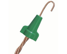 IDEAL® Greenie® 30-092 92® Grounding Wire Connector, Winged Shell, Live Action/Square Wire Spring, 14 to 10 AWG Solid/Stranded Copper Wire, Polypropylene