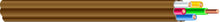 Southwire® 64169622 Thermostat Wire, Roll Packaging, 150 V, (5) 18 AWG Copper/Solid Conductor, 50 ft L