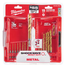 Impact Duty Drill Bit Kit - 15 Pieces