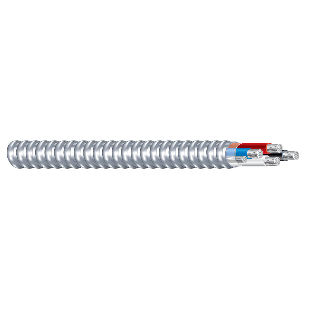 Armorlite Type Mc/THHN Building Wire - 250 ft L - 600 V AC