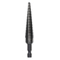 Self-Starting Step Drill Bit - 1/8" Dia Min Hole - HSS
