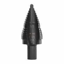 Self-Starting Step Drill Bit - 7/8" Dia Min Hole - HSS