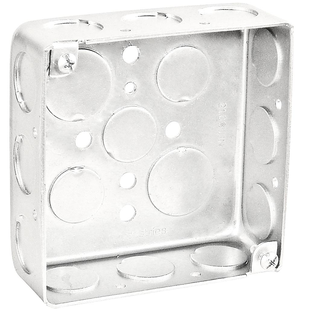 Drawn Junction Box - Steel - Galvanized