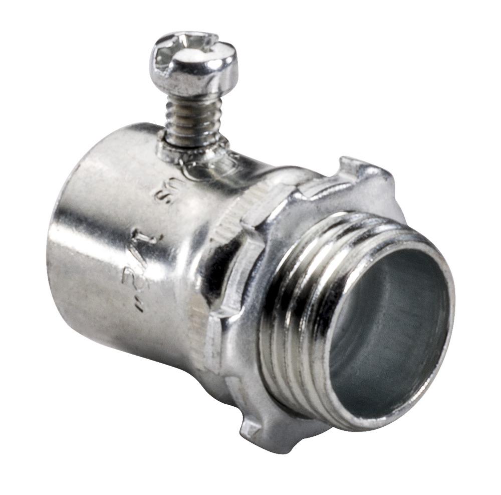 1/2" Set Screw Connector - Steel