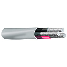 Southwire® 13081502 Type SEU/THHN Service Entrance Cable With Ground Wire, Coil Packaging, 600 V AC, (3) 6-6-8 AWG Stranded Copper Conductor, 200 ft L, Gray