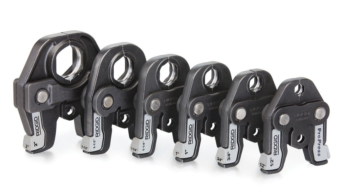 RIDGID® 76672 Standard Jaw, For Use With: Model CT400, 320-E, RP 330-B, RP 330-C, RP 340 Standard Series Press Tool, 1-1/2 in
