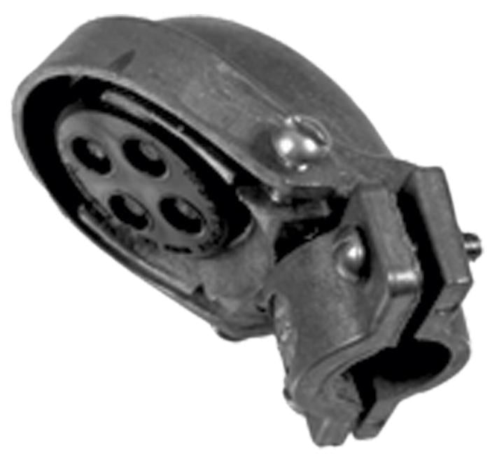 Clamp-On Service Entrance Cap - 1-1/2" - (6) 7/16"