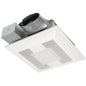 Panasonic WhisperValue® DC™ SmartFlow™ FV-0510VSL1 Ventilation Fan/Light With ECM Motor, L-Shaped Mounting Bracket, 120 V AC, Steel Housing