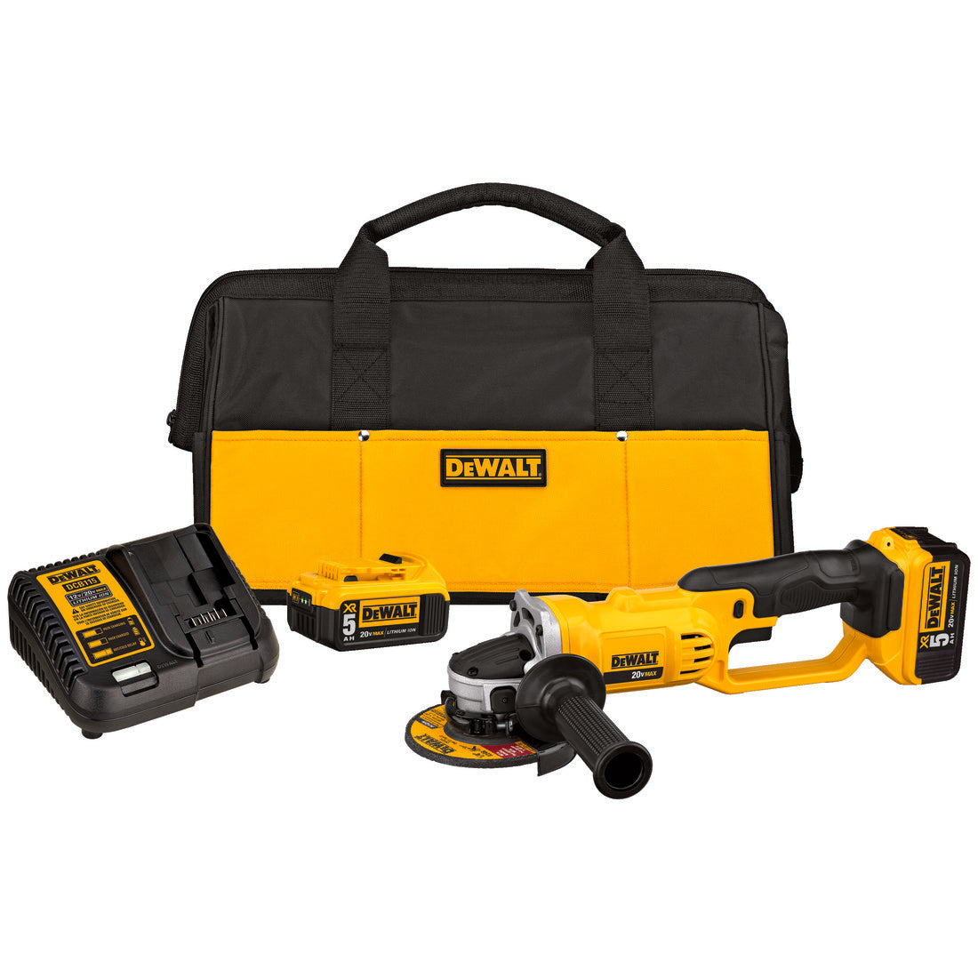 Cordless Cut-Off Tool Kit - 4-1/2" Dia Wheel - 18 V DC