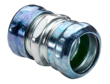 Southwire - Topaz 662SRT Concrete Tight Raintight Coupling, 3/4 in, For Use With EMT Conduit, Steel, Zinc Plated