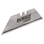 DeWALT® DWHT11131L General Purpose Utility Blade With Dispenser, Carbide Steel, Standard Blade, Sharp Point/Straight Edge, 2-1/2 in L x 3/4 in W Blade, Compatible With: 19T226 Utility Knife, 0.024 in THK
