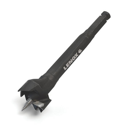 Lenox® 1787512 Self-Feed Wood Drill Bit, 1-1/8 in Dia, 4 in OAL