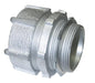 Southwire - Topaz 261M Compression Conduit Connector, 1/2 in Trade, For Use With Unthreaded IMC/Rigid Conduit to Outlet Box/Metal Enclosure, Malleable Iron, Zinc Plated