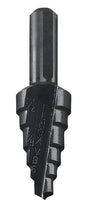Step Drill Bit - 3/8" Dia Min Hole - HSS