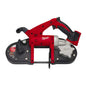 Milwaukee® 2629-20 Cordless Band Saw, 3-1/4 in Cutting, 35.375 in L x 0.5 in W x 0.02 in THK Blade, 18 VDC, 4 Ah Li-Ion Battery