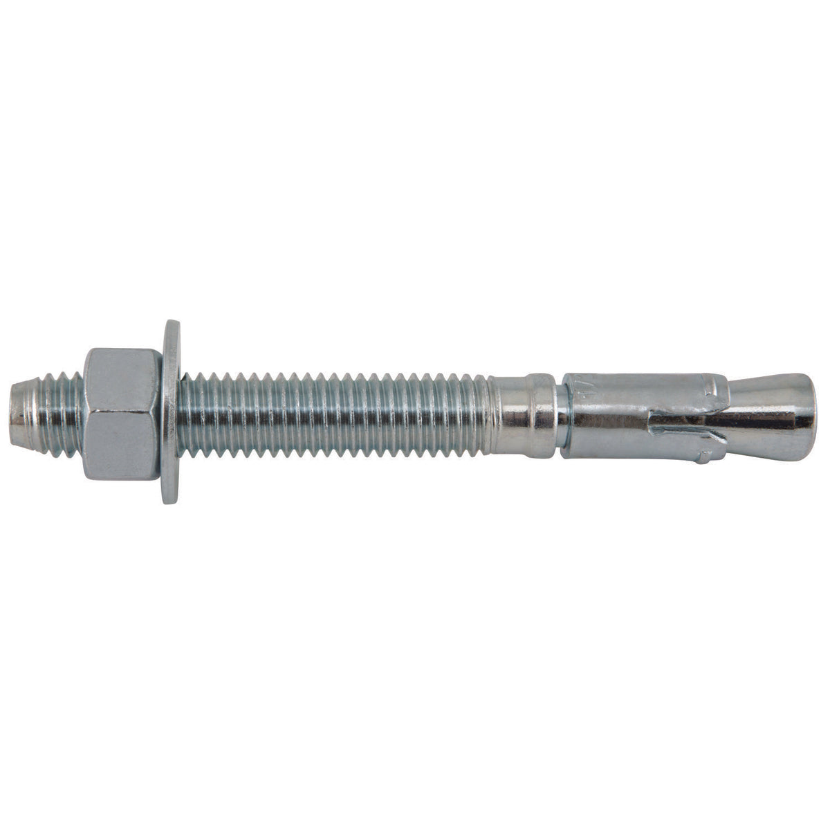 DeWALT® 7423SD1-PWR SD1 Expansion Wedge Anchor, 1/2 in Dia, 4-1/2 in OAL, 2-3/4 in L Thread, Carbon Steel, Zinc Plated