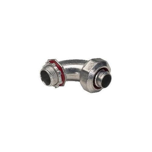 Southwire - Topaz 492 Component Liquid Tight Connector, 3/4 in Trade, 90 deg, Die Cast Zinc