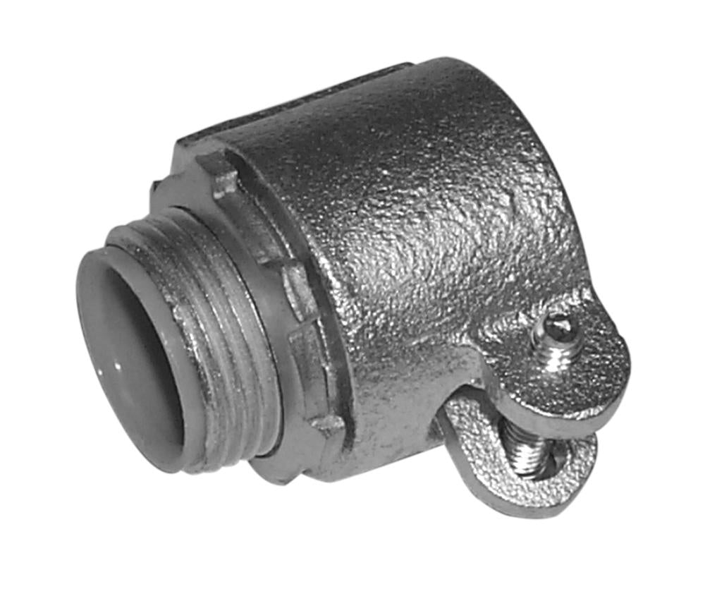 Straight Connector - 3/4" Trade - Malleable Iron
