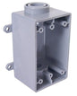 1-Hole Type Fsc SCH 40 Weatherproof Box with Knockout - PVC