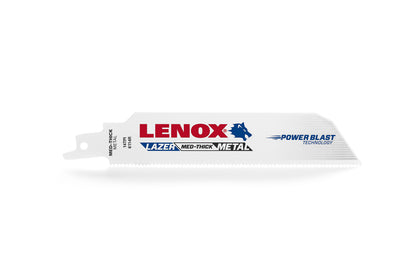 Straight Reciprocating Saw Blade - 6" - Flexible Steel