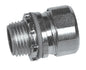 Southwire - Topaz 473ST Component Straight Liquid Tight Connector With Insulated Throat, 1 in Trade, Steel, Zinc Plated