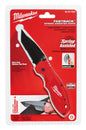 Milwaukee® Fastback™ 48-22-1995 Liner Lock Spring Assisted Knife, Stainless Steel Serrated Blade, 3 in L Blade