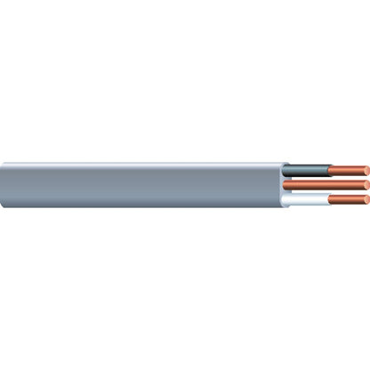 Type Uf-B Building Wire - Gray - (2) 12 AWG Copper Conductor