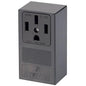 Grounding Straight Blade Receptacle - Thermoplastic