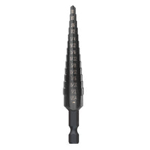 Self-Starting Step Drill Bit - 1/8" Dia Min Hole - HSS