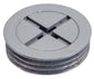 Weatherproof Closure Plug - 0.79" Dia - Die Cast Aluminum