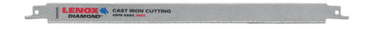 Lenox® Diamond™ 1766356 Bi-Metal Reciprocating Saw Blade, 11 in L x 3/4 in W, Double Tang