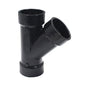 IPEX® 102301L Long DWV Wye, Fitting/Connector: Wye, 1-1/2 in Nominal, Hub End Style, ABS