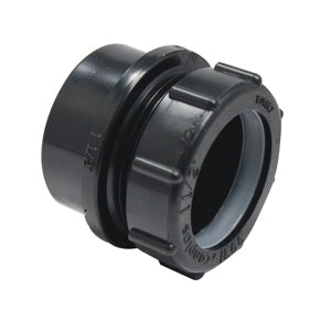 DWV Fitting Trap Adapter with Washer and Nut - 1-1/2" - ABS