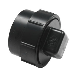 DWV Fitting Cleanout Adapter with Plug - 2" - Spigot x FNPT
